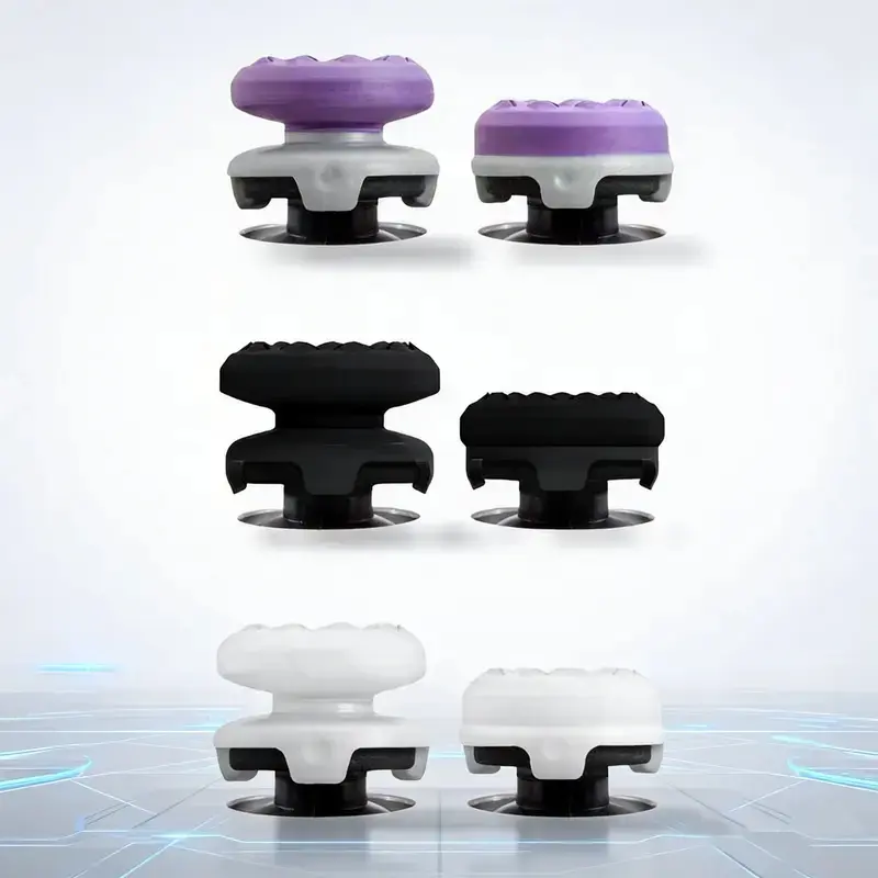 Thumbsticks Grips for PS4/PS5, XBOX, Professional Thumb Grips Joystick Cap Analog Stick Cover, 2 Thumbsticks - 1 High-Rise & 1 Mid-Rise grips player controller player controller