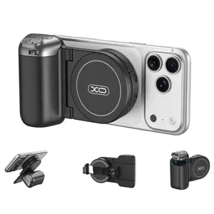 2026 MagSafe Magnetic Shooting Grip and Shutter Remote, Portable Phone Holder with Detachable Wireless Shutter, Ergonomic Design for iPhone & Android