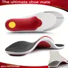 Heavy-Duty Arch Support Insoles, Supportive Soles for Flat Feet, Breathable Ergonomic Shoe Inserts with Shock Absorption and Heel Cushioning for Standing All Day, Work, Sports, Hiking and Everyday Shoes