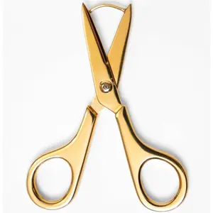 Craft Scissor Earrings in 18K Gold Plated Stainless Steel / Sensitive Skin Friendly / Tarnish Resistant / Perfect for Crafters, Textile Artists, WLW, Embroiderers,  Knitters, and Seamstresses