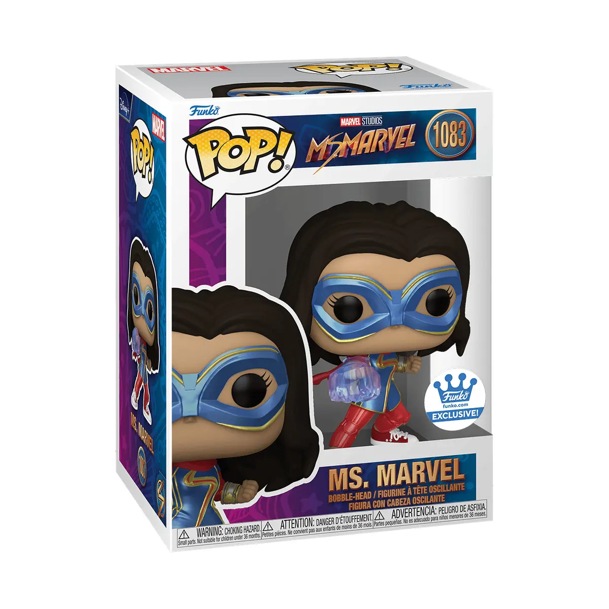 Funko Pop Vinyl Figure Marvel Ms. Marvel 1083