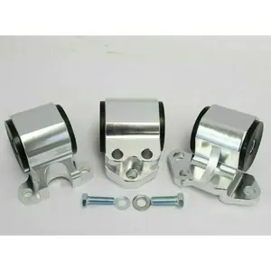 B Series Engine Mount Kit For Honda Acura B16 B18 EG 92-95 Civic DC2 3 Bolt CNC