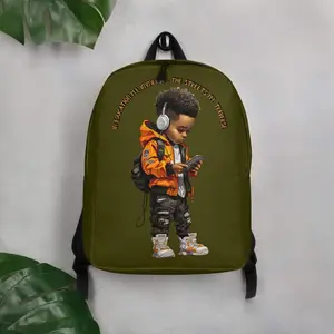 Backpack: Immerse in Education (army green)