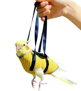 Parrot external handbag Parrot handle bag Bird-walking gadget Parrot nail clipper fixation anti-flying Parrot outdoor bag