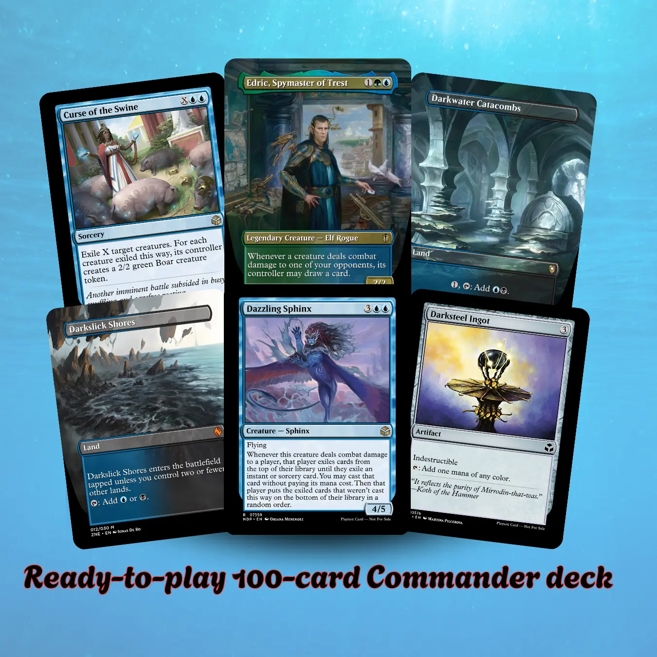 Grand Larceny - Outlaws of Thunder Junction Commander MTG Proxy Deck 100+  Cards | MTG Custom Commander Deck | Playtest EDH Set | Gift for TCG Players  & Collectors - TikTok Shop