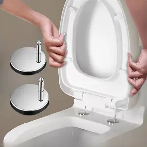 Toilet Seat Cover Accessories, Toilet Seat Lid Accessories, Fixing Bolts, Expansion Screws, Universal Accessories, Large Toilet Cover Parts, Buckle, Easy To Install