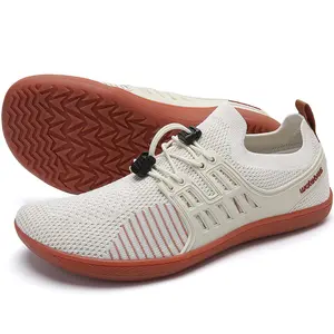 WateLves Barefoot Shoes Mens Wide Toe Walking Shoes Minimalist Cross-Trainer Shoes Zero Drop Sole Trail Running Sneakers