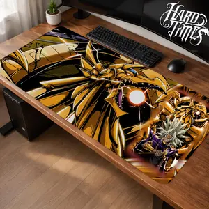 The Winged Dragon of Ra Yu-Gi-Oh! Gaming Mouse Pad Personal, Custome, Anime Desk Mat Extended Keyboard Pad Waterproof Non Slip Rubber Base Large Mousepad for PC Gamer Setup Desk Accessories 40x21 Inch,Office Gifts, Decor desktop