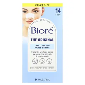 Biore Deep Cleansing Pore Strips, 14 Nose Strips