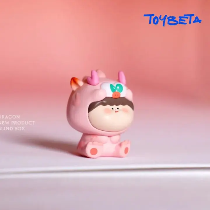 AMLLS V1 Little Dragon Egg Series PVC Blind Box Figure Set - Adult Collectibles for Blind Bag Unboxing