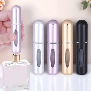Mini Perfume Atomizer 5ml, Refillable Travel Perfume Bottle, Leak-Proof Portable Spray Container for Purse, TSA Approved, Perfect Gift for Women Men, Friends Couples.
