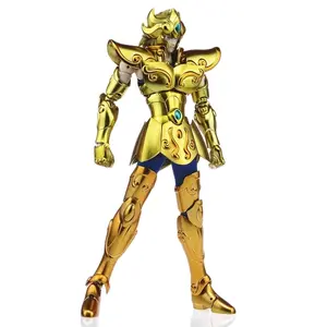 MST Saint Seiya Myth Cloth EX/EXM Leo Knights of the Zodiac Anime Figure - Gold and Blue Design, Perfect Gift for Collectors Buy Now.