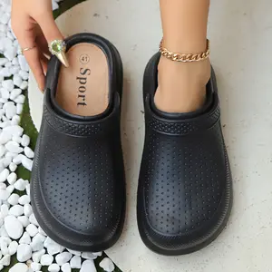 FoamFam Nurse & Chef Approved Clogs! Convertible Breathable Work Shoes  Waterproof EVA Thick Sole Clogs with Flip Heel  Comfortable Standing  Day  Hospital Kitchen