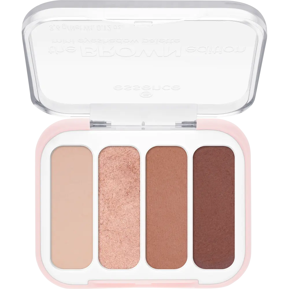 the BROWN edition mini eyeshadow palette
