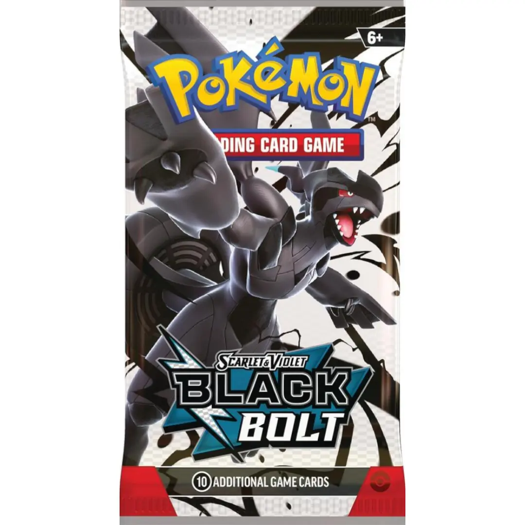 Black Bolt Booster Pack - Pokemon Trading Card Game