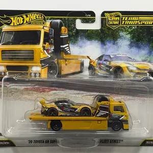 Hot Wheels Premium Car Culture Team Transport 20 Toyota GR Supra Fleet Street