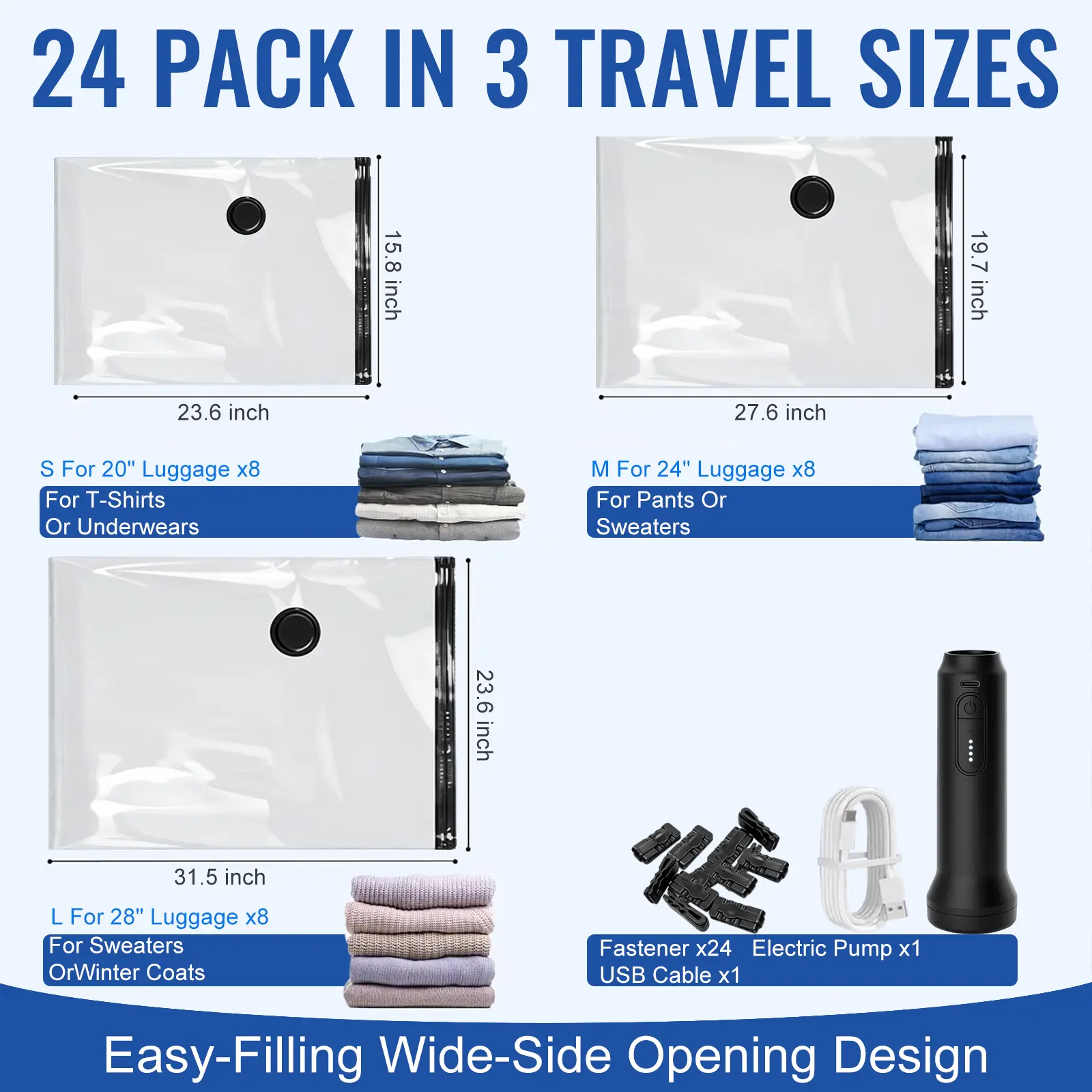 Transparent Style/24-Pack