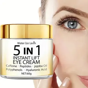 Water Ice Levin 60g Eye Cream Peptides Caffeine Deep Hydration Nourish Fade Dark Circles Suitable For Men Women