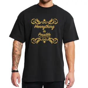 Hennything is Possible Funny Original Clothing Gangster Clothes Chicana Outfit Lowrider Style Unisex Hoodie Loose Fit Medium Heavy Cotton Blend True to Size Hoodie for Men & Women S-5XL Fabric Menswear Oversized Tops 291204