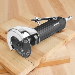 Air Cut Off Tool Kit – Pneumatic Cutter with 6pcs 3" Die Grinder Wheels, 20,000 RPM High-Speed Metal Cutting with Safety Guard Grinding Machine Power Tools