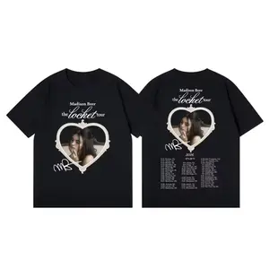 Madison Beer The Locket Tour 2026 T-Shirt, Pop Music Concert Graphic Style, Fan Apparel Streetwear Fashion, Casual Summer Outfit