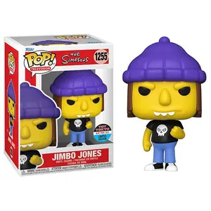 Funko Pop! Jimbo Jones The Simpsons 1255 - 2022 NYCC/ Toy Tokyo Exclusive Vinyl Figure in PopShield Protector