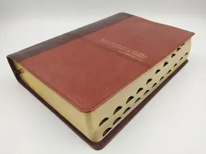 Biblia de Estudio del Diario Vivir Reina valera 1960, imit. piel, café con índice