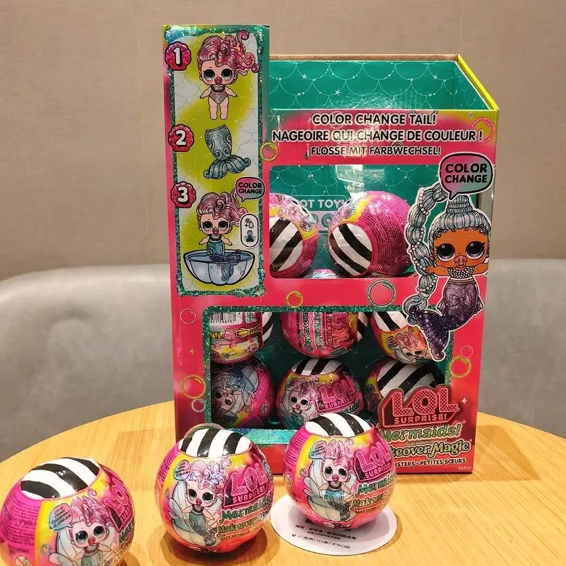 Mermaid Lil Sisters PDQ – Magic Color Change Tail Blind Box ,Summervibes