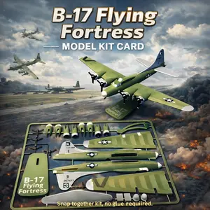 B-17 Flying Fortress – Model Kit Card