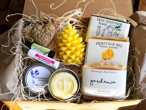 Wellness Box, Stay Well, Get Well, Bee Healthy Gift Box ~ Gift Box to just say you care!