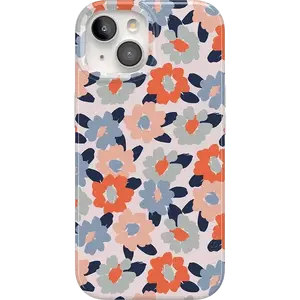 Casely iPhone 15 Plus Case | Field of Flowers | Pastel Floral | Compatible with MagSafe | Classic Ultra Thin Design