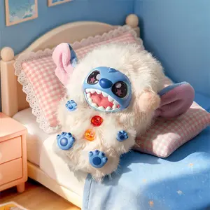 Miniso Disney Stitch Plush Blind Box - "5 More Minutes" Series Collectible Surprise Figure - Cute Desk Decor & Bag stuffed animals Charm