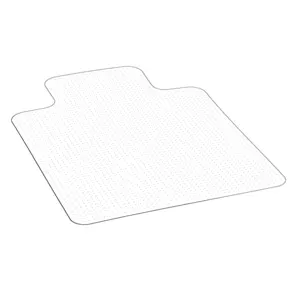 VEVOR Chair Mat with Lip, 36 x 48-inch Office Chair Mat for Low Pile Carpeted Floors, Clear Floor Protector Rug with Studded, Non-Slip & Easy to Clean, Smooth Glide Under Desk Rug for Home Office