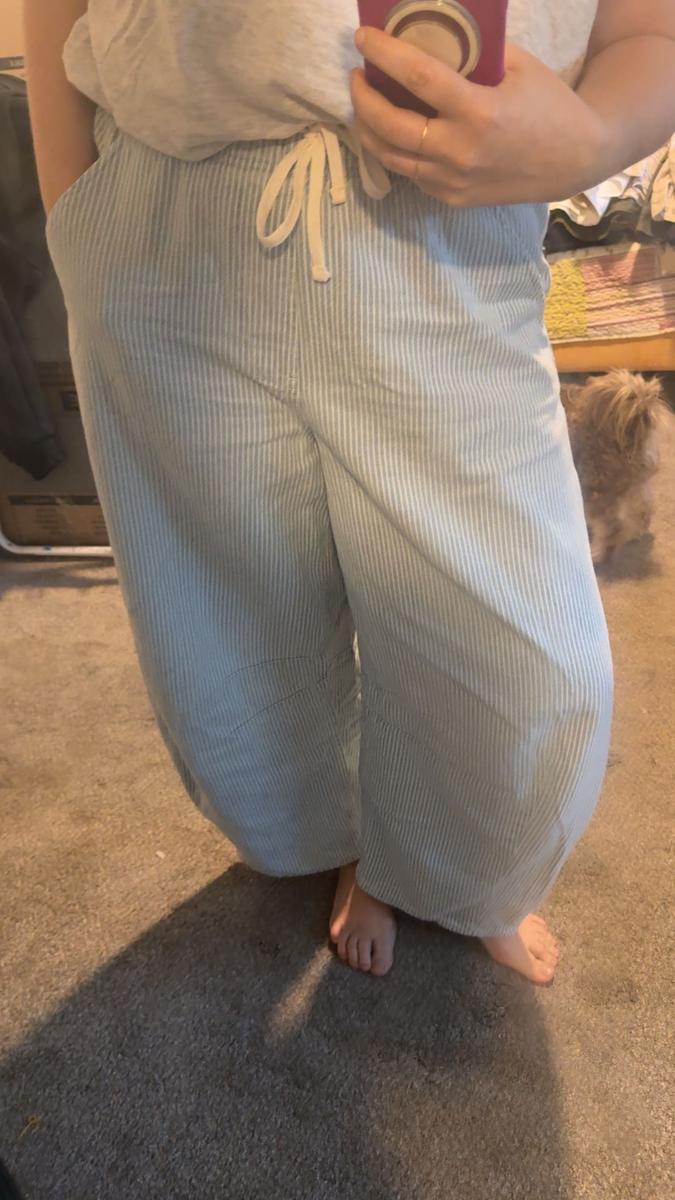 Item: Blue Railroad Stripe, L, 1