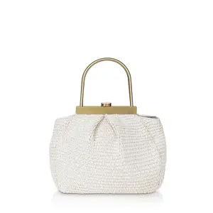 The Morgan Raffia Bag