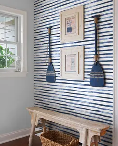 Watercolor Stripes Wallpaper - Peel and Stick