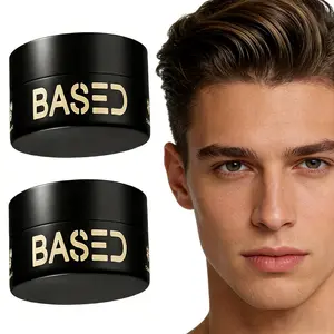 Based Bodyworks Pomade 3.04fl oz| Medium Hold & Medium Shine | Simple, Natural, Effective Texturizing, Frizz Control Styling Hair Care Based Hair Clay Gel Haircare 90ml