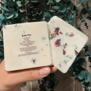 Jasmine, Rose, White Turmeric & Oatmeal Soap