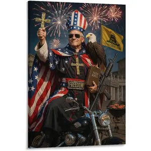 Pope Leo XIV Poster Robert Prevost Wallpaper (1) Poster Decorative Painting Canvas Wall Art Living Room Posters Bedroom Painting