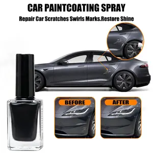 Tesla car-specific touch-up paint pen, Model 3/Y/S car paint scratch repair pen, car touch-up paint for parking scratches and stone chips that can be self-repaired