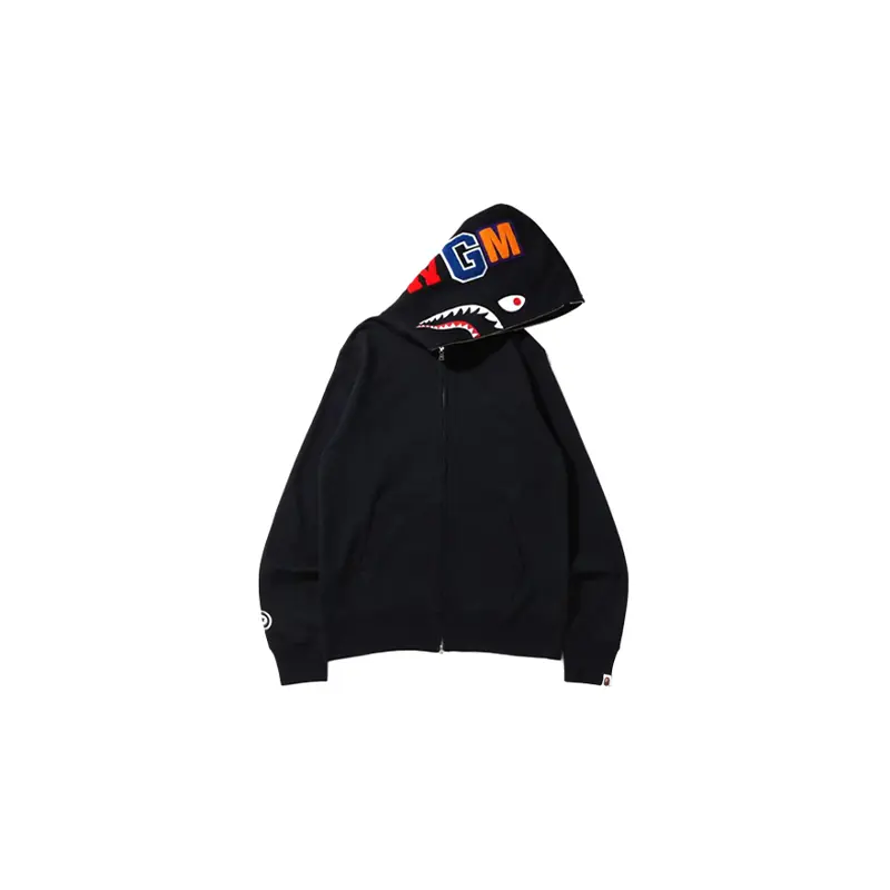 BAPE Shark Full Zip Hoodie 'Black' BAPE Shark Full Zip Hoodie 'Black'
