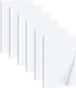 Qicheng Note Pads Memo Pads Small Notepad 50 Sheets 4X6 Note Pad Scratch Pads for Writing Blank Scratch Pads (6) QiCheng