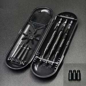 Professional Soft Tip Darts Set & 9pcs Dart Weight Adders, 3pcs Tip Darts with Extra Tips & Dart Weight Adjusters Set, for Beginners and Experienced Players Darts Gear