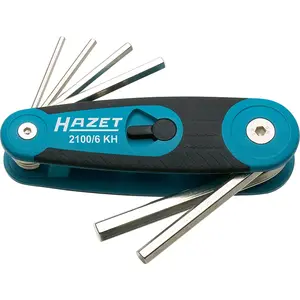 Hazet 2100/6KH Offset Screwdriver Set, Hex, 6 Pieces