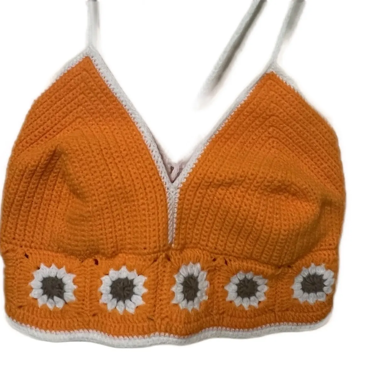 Crochet handmade Crop top for womenen Womenswear
