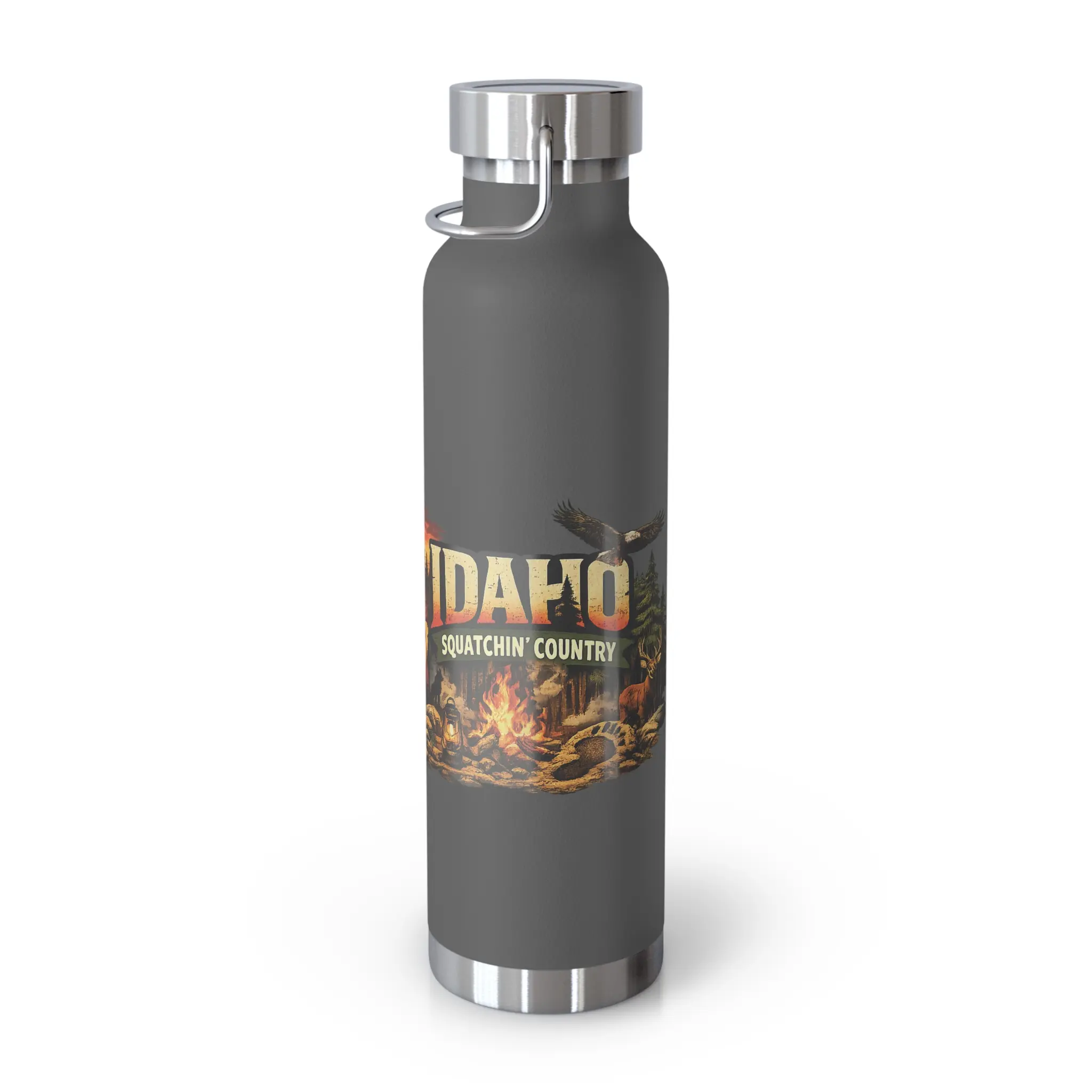 COPPER- Idaho BigFoot Water Bottle, Vacuum Insulated Bottle | 22oz Copper