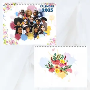 Women's Rights 2025 Yearly Wall Calendar Monthly, Feminist Calendar