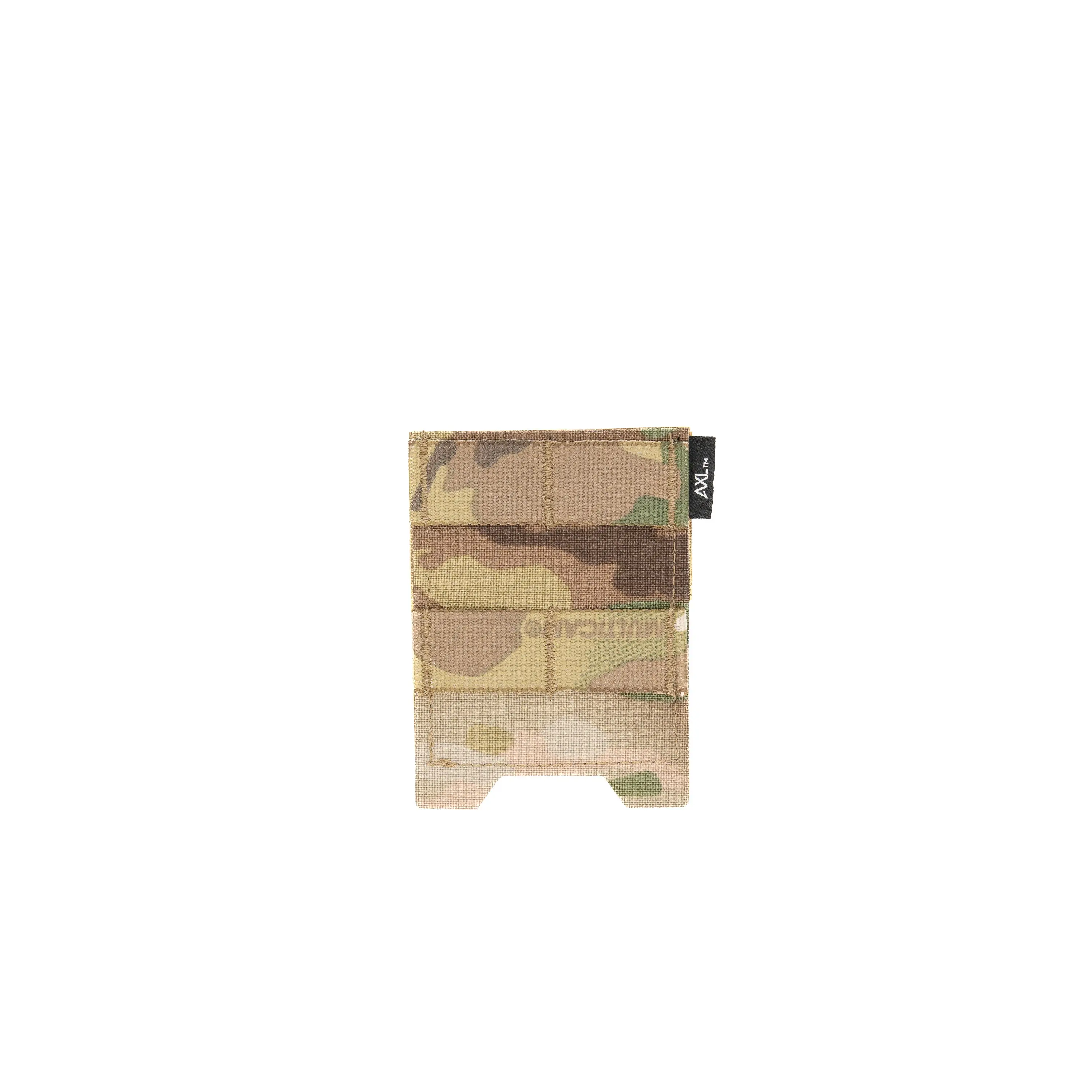 Coyote Color Tactical Half MOLLE Panel Accessory, Men's Gear Mount Component Compatible with Micro Fight Style Chest Rigs, Micro Fight Chest Rig
