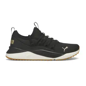 PUMA Womens Pacer Future Web Lace Up Sneakers Shoes Casual - Black