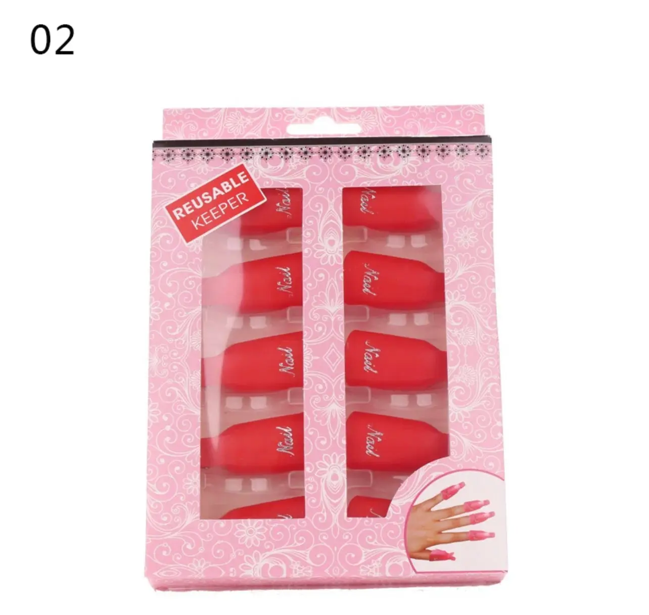 Professional Soak-Off Nail Clips, Nail Care Tool for Manicure & Pedicure